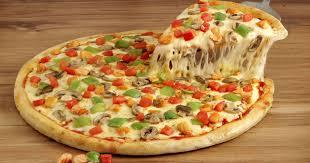 بيتزا جبن وخضار صغير