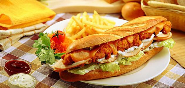 سندويش زنكر سبايسي