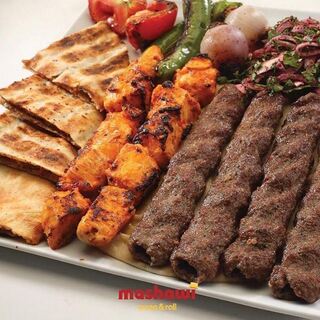 طبق مشاوي عائلي