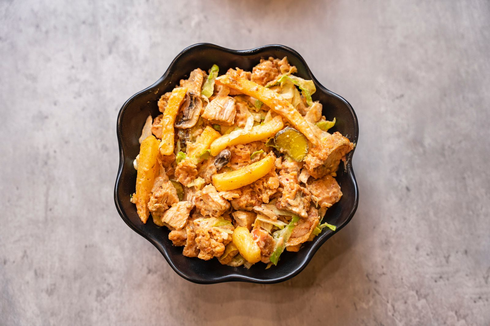 طبق علاوي فرايز جكن