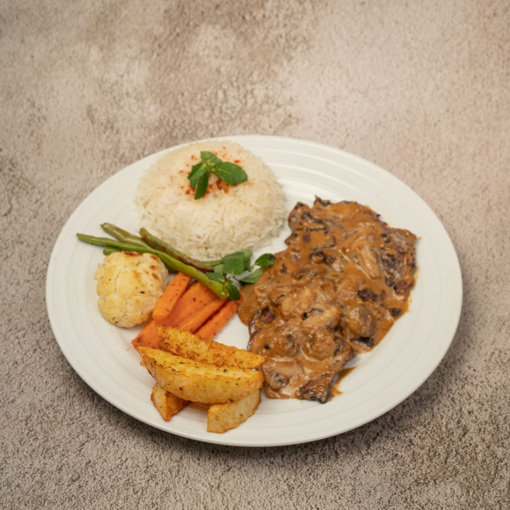 ستيك لحم فلفل