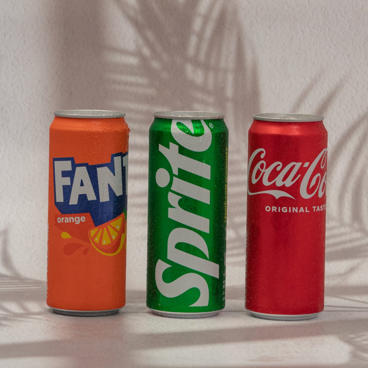 كوكاكولا - فانتا برتقال - سبرايت